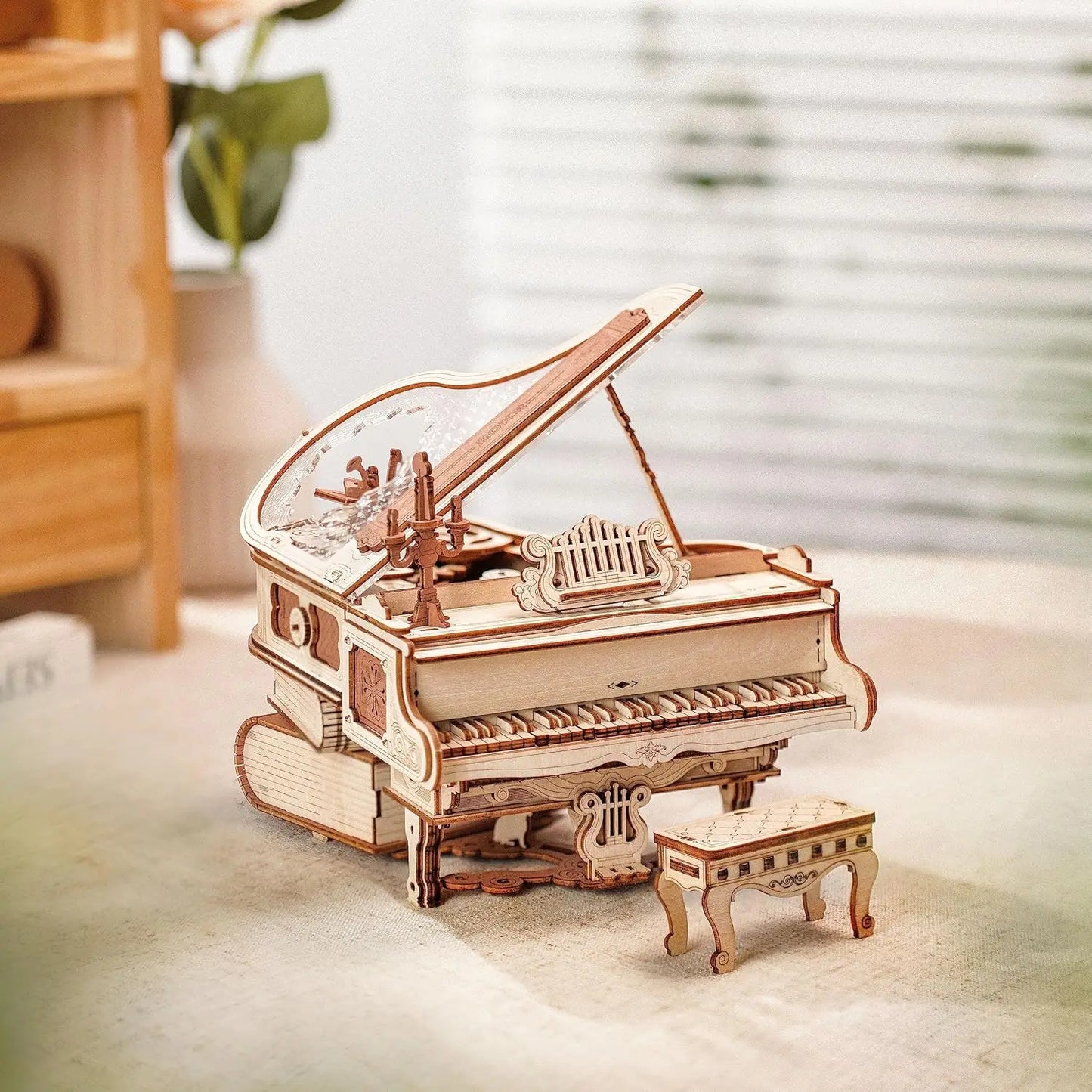 Robotime 3D Magic Piano Musical Wooden Puzzle