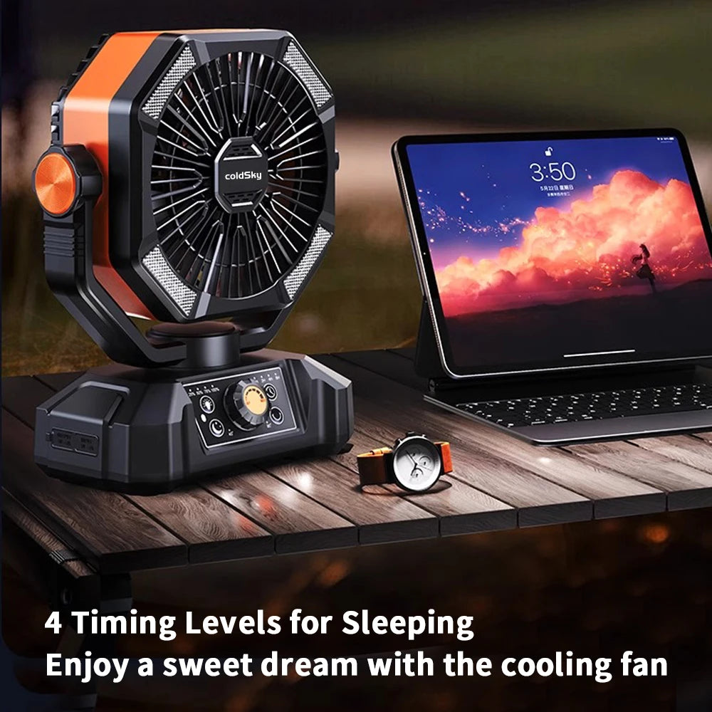 8-Speed Portable Outdoor Fan