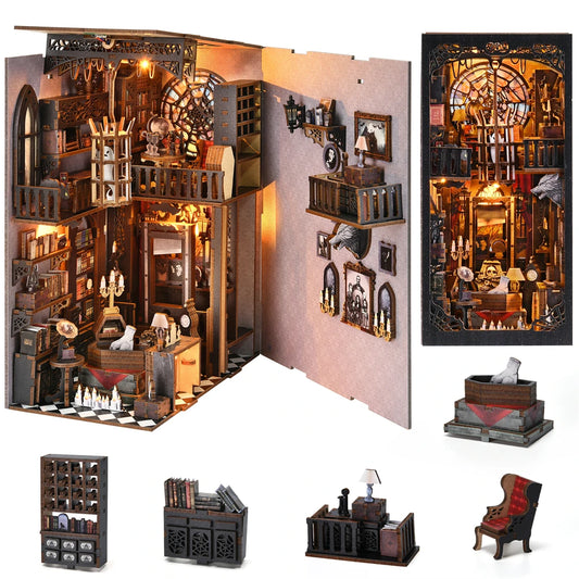 Book Nook Kit The Addams Family Wooden Puzzle