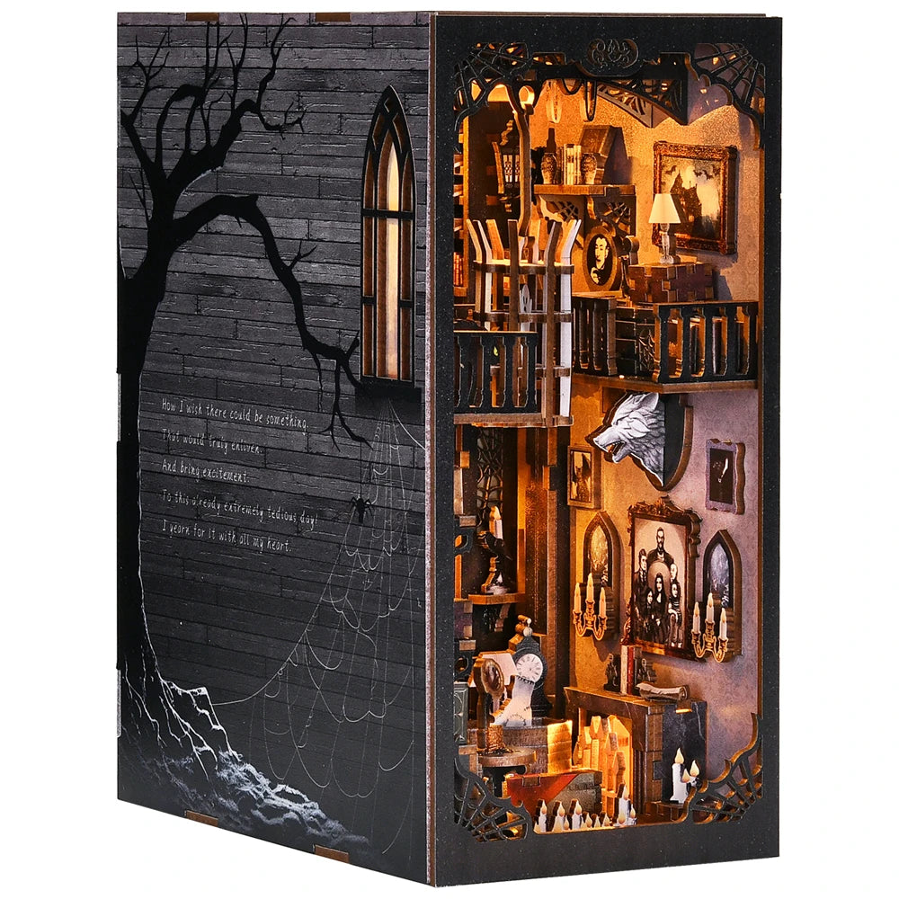 Book Nook Kit The Addams Family Wooden Puzzle