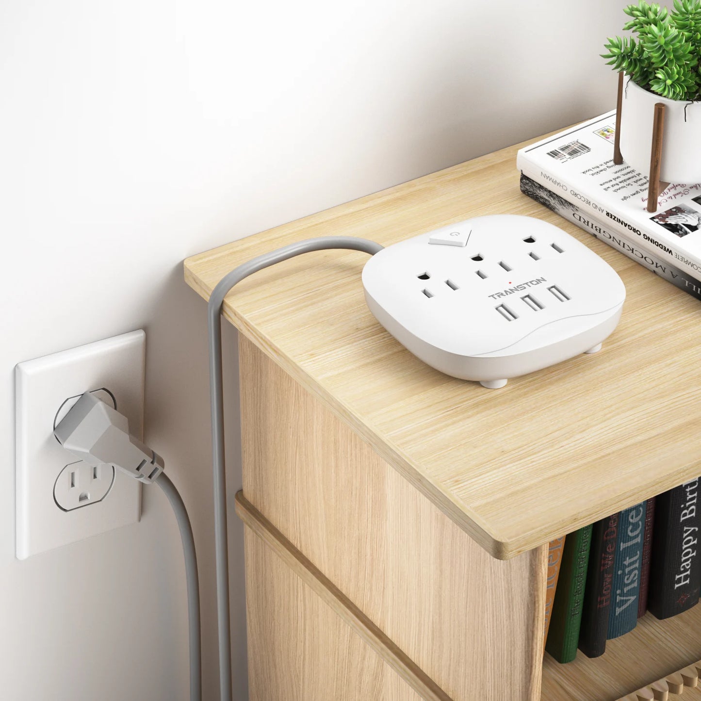 Quick Charge Power socket with USB Ports