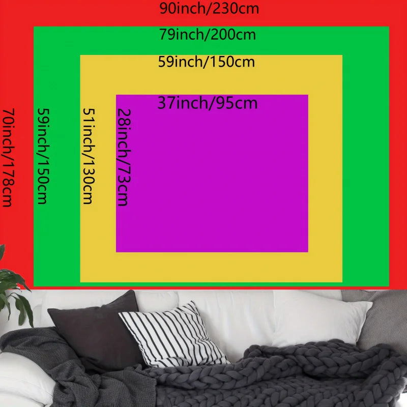 3D Large Spiral Pattern, Background Wall Hanging