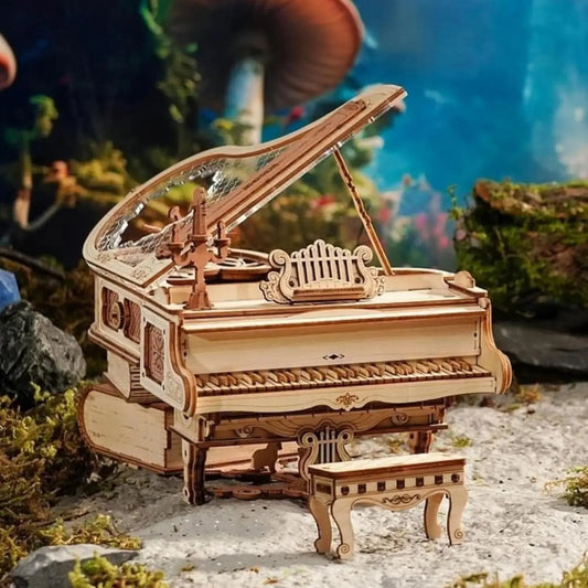 Robotime 3D Magic Piano Musical Wooden Puzzle