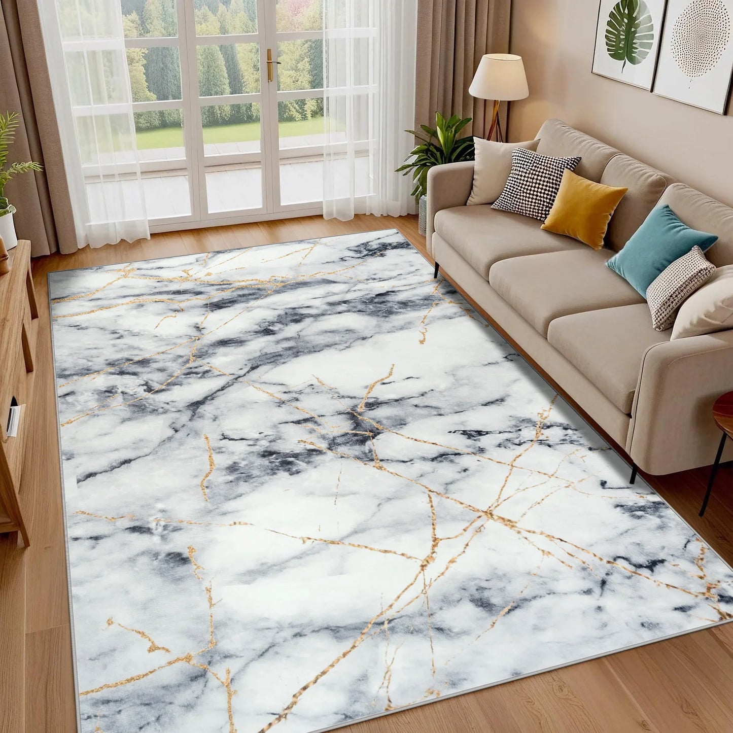 Large Soft Area Rug