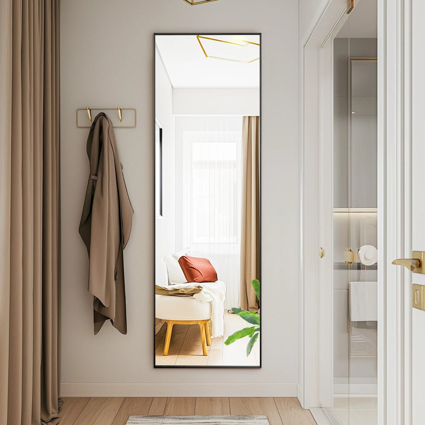 64"x21" Full Body Mirror