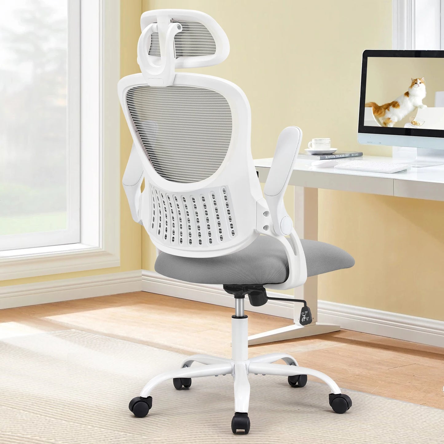 Mesh Ergonomic Computer Chair, Lumbar Support