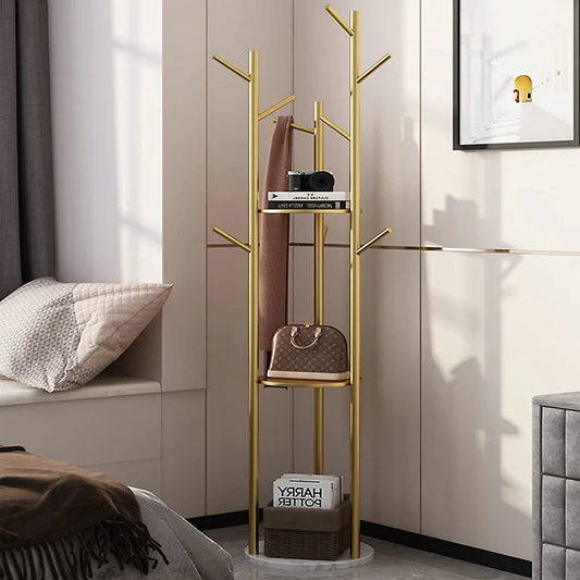 Heavy Duty Marble Coat Rack Stand