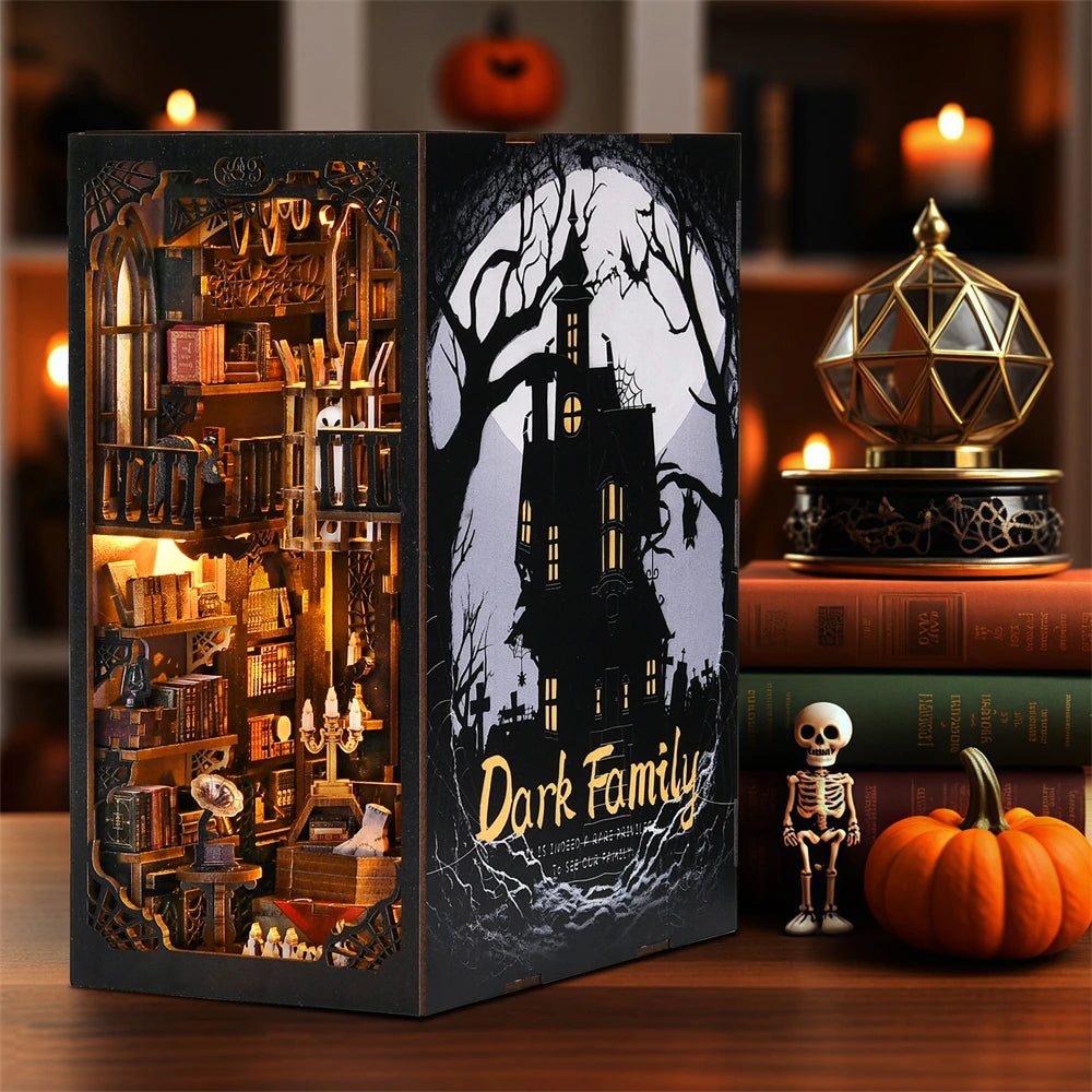 Book Nook Kit The Addams Family Wooden Puzzle