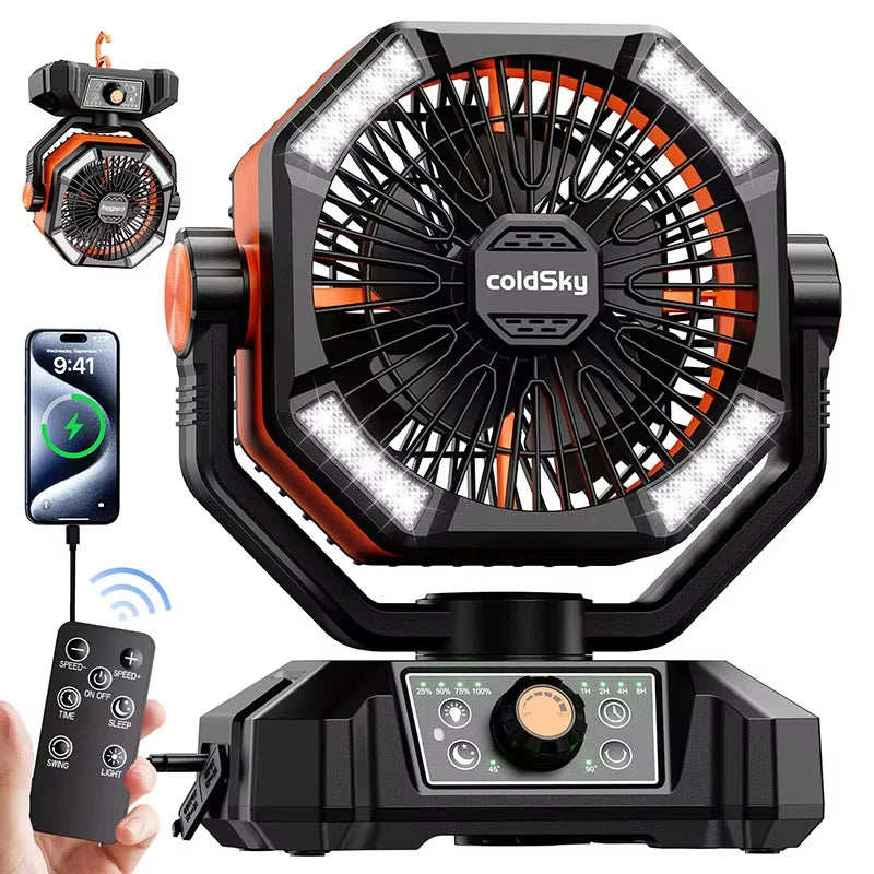 8-Speed Portable Outdoor Fan