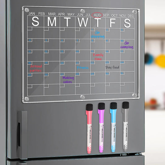 Magnetic Weekly Calendar For Home Or Office