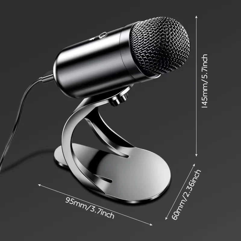 Professional Desktop Computer Gaming USB Microphone