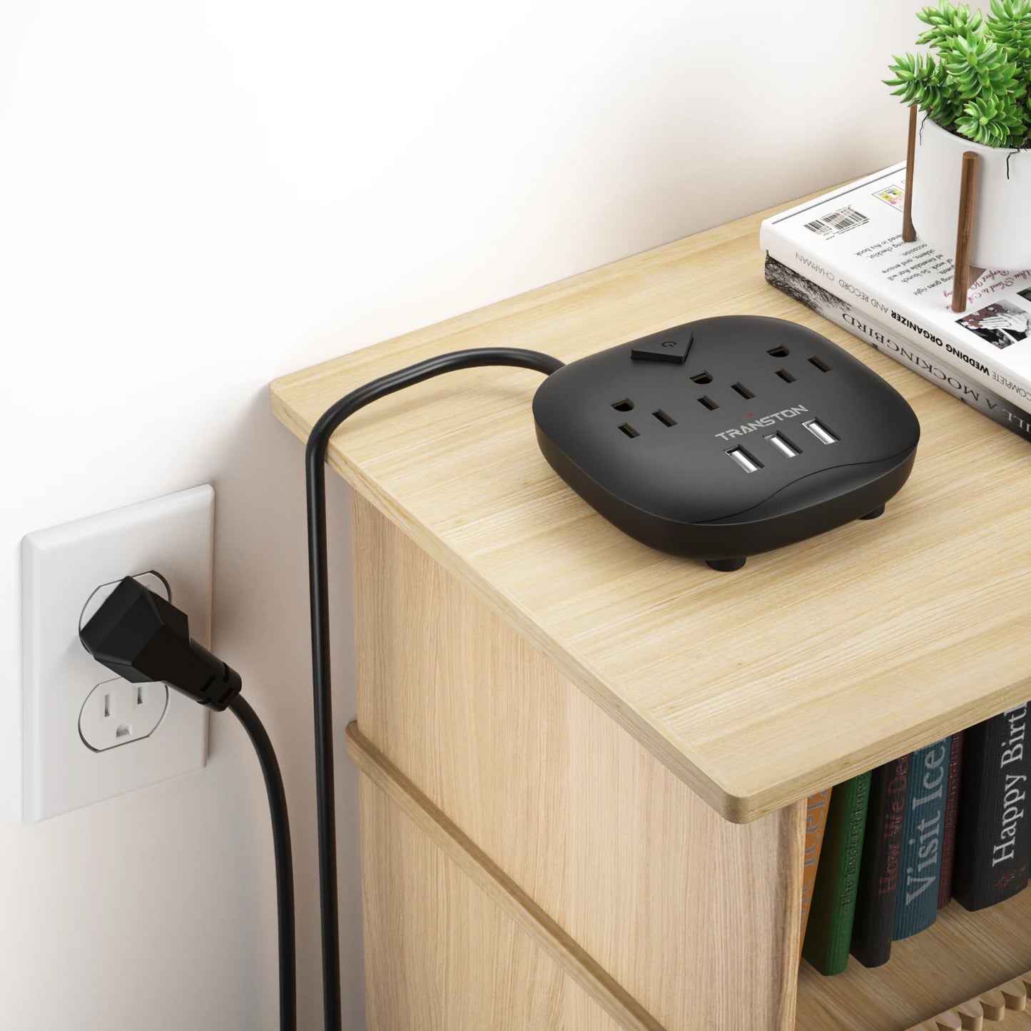 Quick Charge Outlet with 3 USB Ports