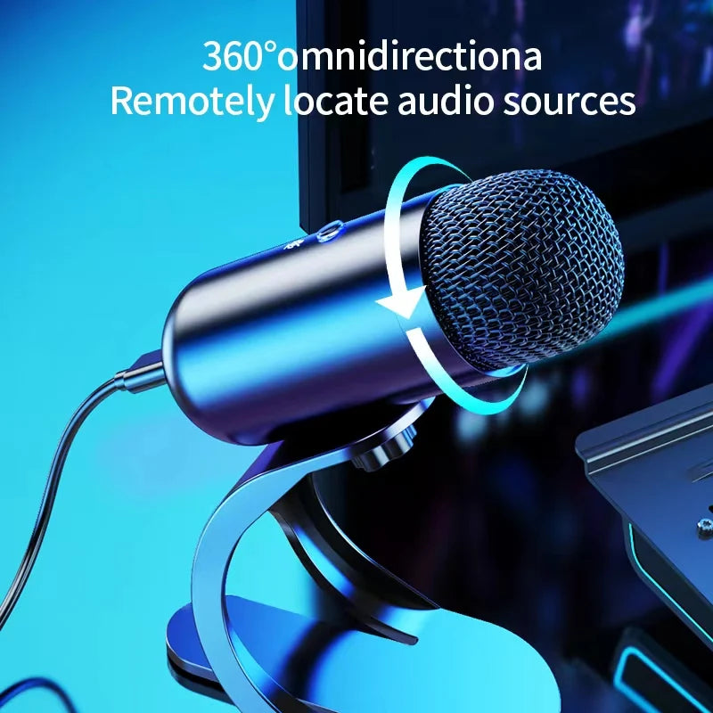 Professional Desktop Computer Gaming USB Microphone