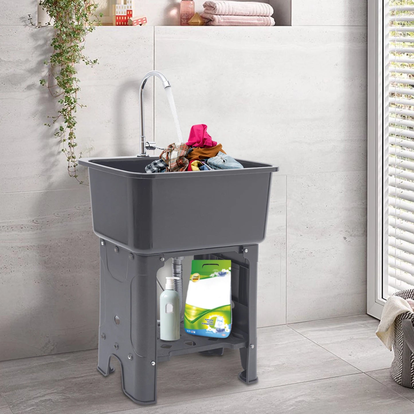Freestanding Washing Room Utility Sink