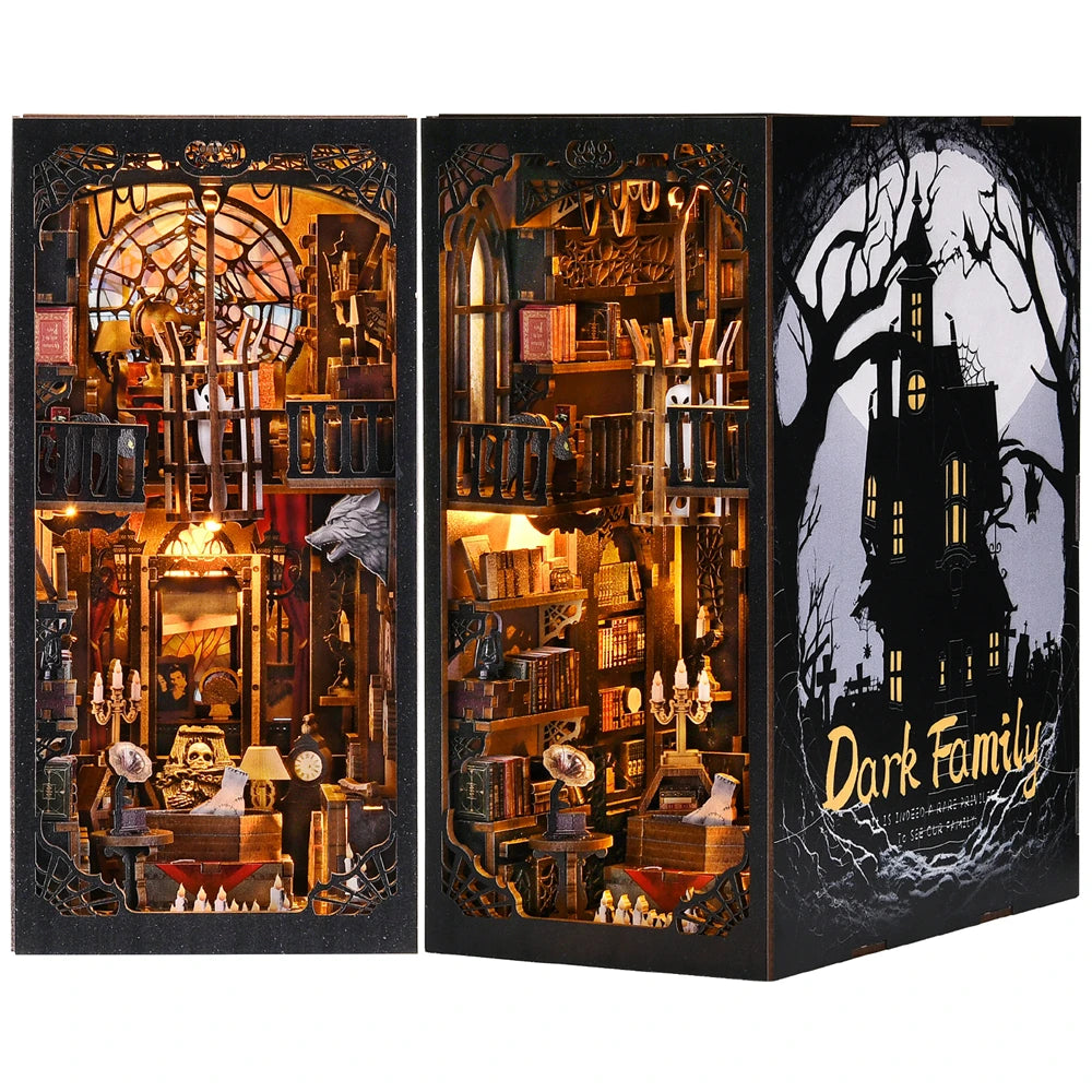 Book Nook Kit The Addams Family Wooden Puzzle