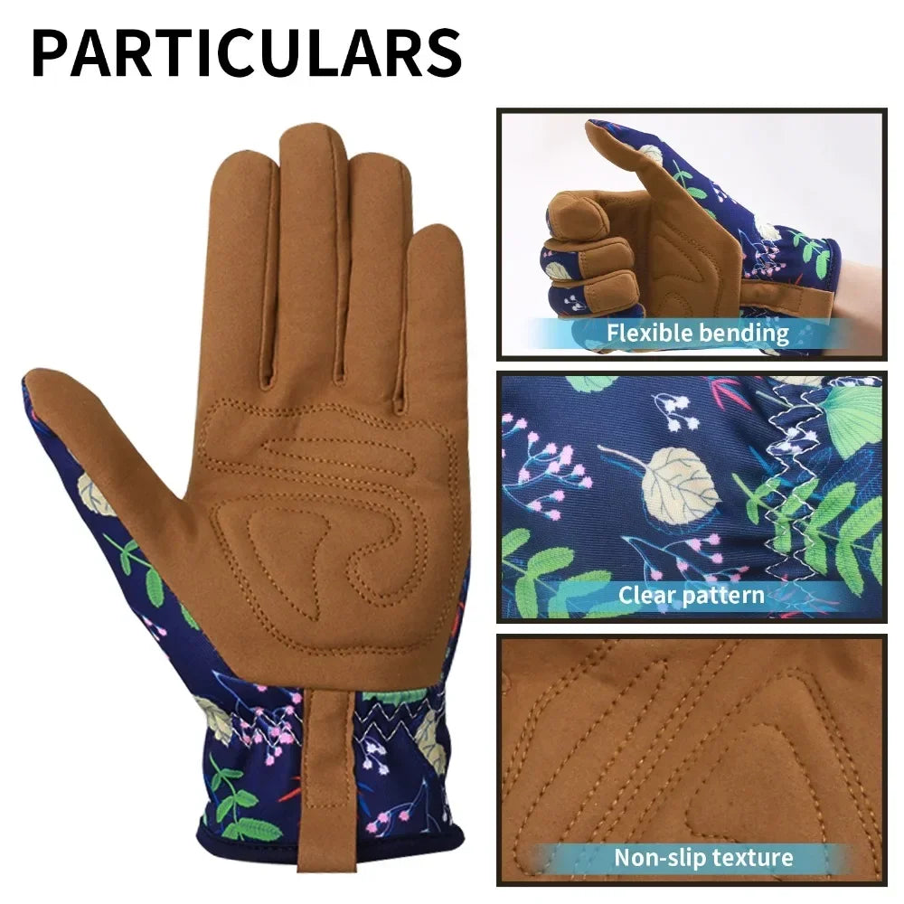 Puncture-Resistant Work/Garden Gloves with Grip