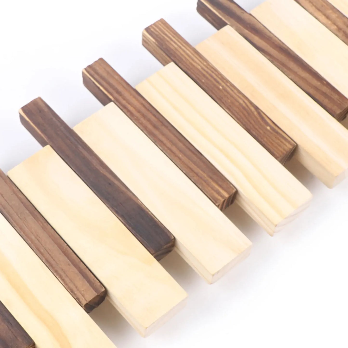 8 Hooks Wooden Coat Hanger