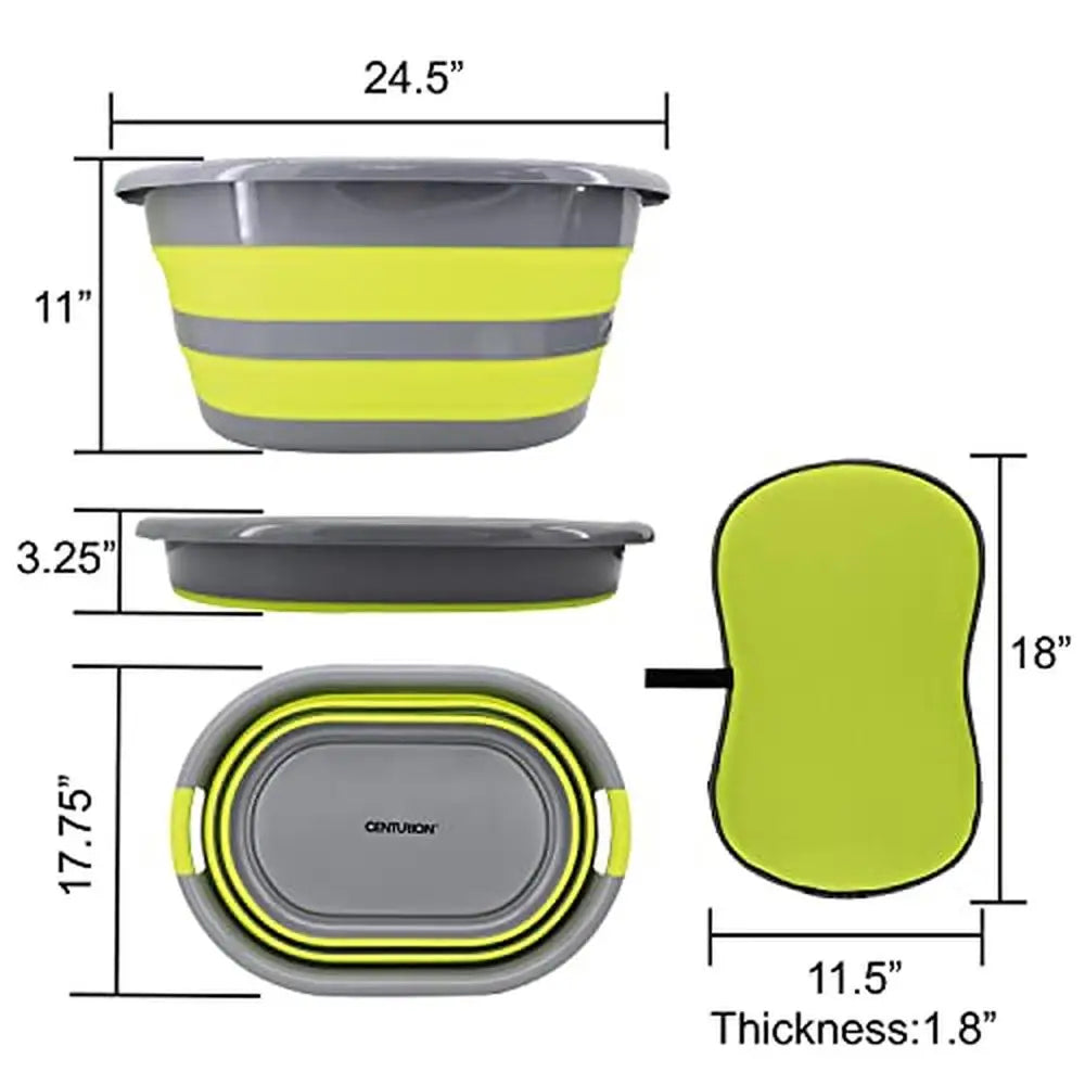 Gardening Hand Tool Set  & Collapsible Bucket